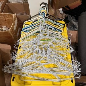 Lot of 130 hangers